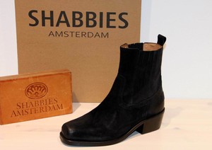 waxed suede chelsea boot