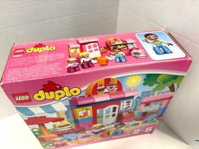 Lego Duplo Cafe Building Set #10587 w/Box 50 Pieces Pre-School Build Toy Retired