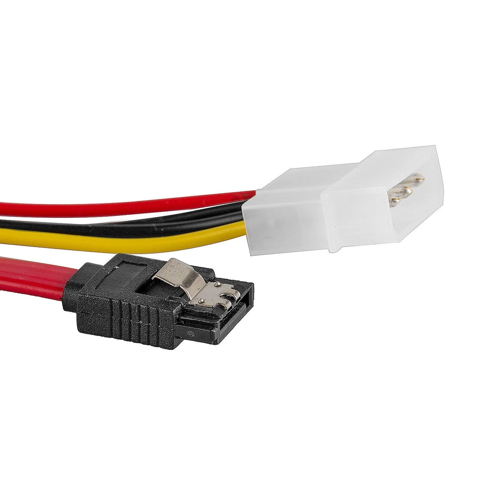 SATA Data Power Combo Cable Desktop HDD Hard Drive DVD Rom Internal Wire Adapter - Image 4 of 4