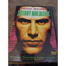 Johnny Mnemonic DVD Brand New Factory Sealed Keanu Reeves & Dolph Lundgren 2003