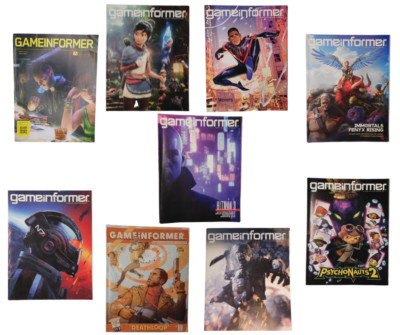 Gameinformer Video Game Magazine Kena Spiderman Immortals Hitman Mass Cyperpunk