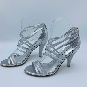 gianni bini silver heels