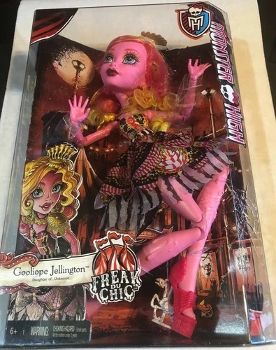 Monster High Doll  Chic Gooliope Jellington 17" Mattel 2014 