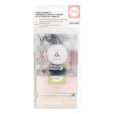 WE R MEMORY KEEPERS CARD  FRAME KIT HONEY I'M HOME