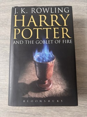 Harry Potter and The Goblet of Fire J.K. Rowling Hardcover Rare First Edition