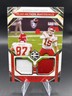2021 Panini Limited Patrick Mahomes Travis Kelce Play Action 7/49 Player Worn !!