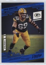 2021 Panini Prestige Xtra Points Blue 230/249 David Bakhtiari #102 g2u