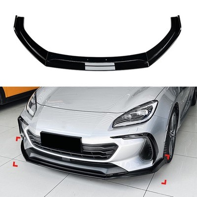 Auto Frontstoßfänger Spoiler Lippe  Splitter Für Subaru BRZ 2022 2024 Schwarz