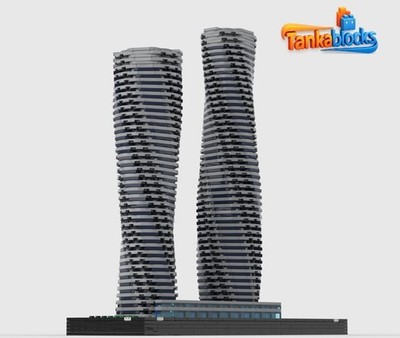 MOC-53063 Absolute World at 1:650th Scale Building blocks 2069pcs Birthday Gift