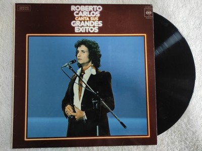 Roberto Carlos LP Vinyl Greatest Hits Amigo Eu Daria Minha Vida Detalles Gato