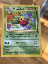 WEEPINBELL - 48/64 - Jungle - Pokemon Card - HP