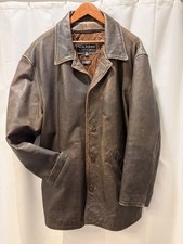 Cappotto Wilsons pelle invecchiato Brn anni 90 Dean Winchester indossato in SUPERNATURAL con fodera