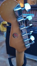 1996 Squier by Fender Stratocaster 50th Anniversary Electric Guitar