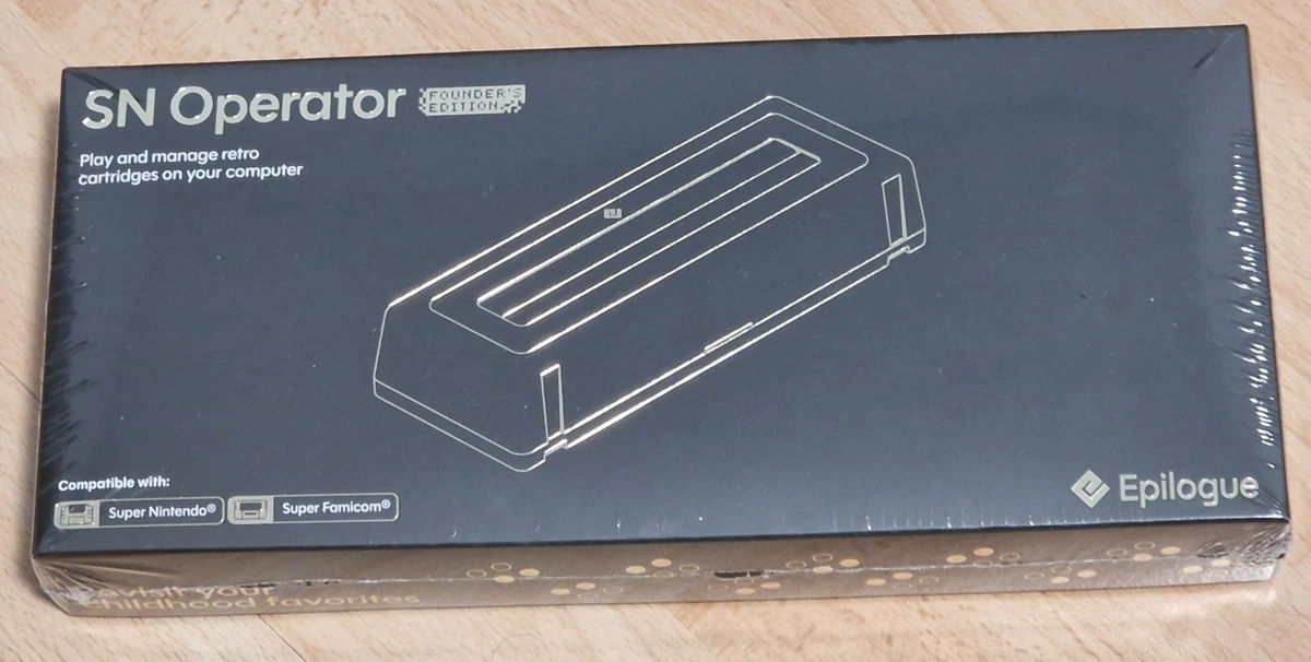 Epilogue SN Operator Founder's Edition Adapter für SNES & Super Famicom Module