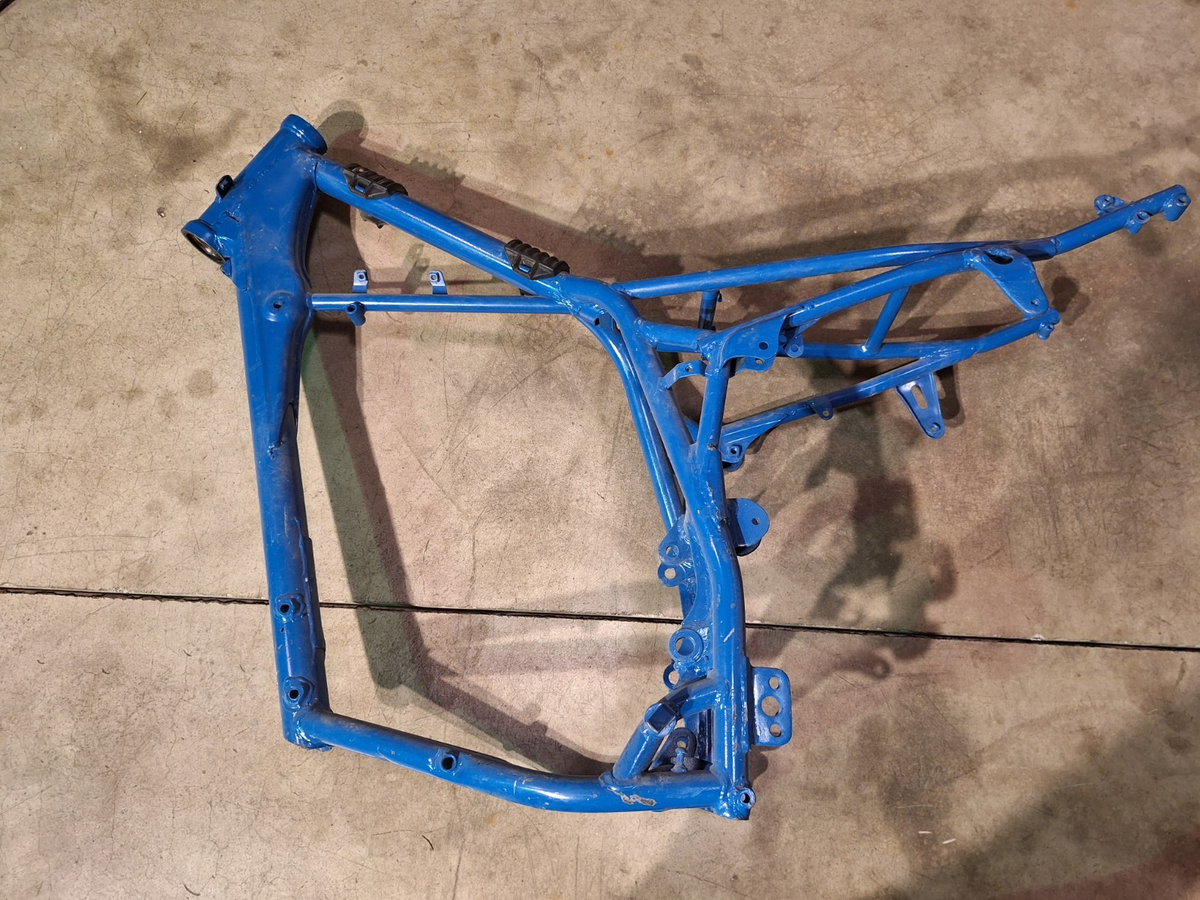  廃盤ブルーフォトフレーム 79 1979 80 1980 Suzuki RM400 RM 400 frame mainframe chassis more