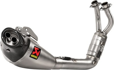 Akrapovic Racing Line 2:1 Full Exhaust System Titanium/Carbon Fiber