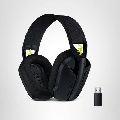 Logitech G435 Lightspeed & Bluetooth Wireless Gaming Headset - Lightweight,Black
