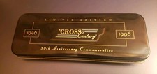 Croce 50° Anniversario Edizione Limitata Penna secolo oro 12 carati 1946-1996 con custodia e libro