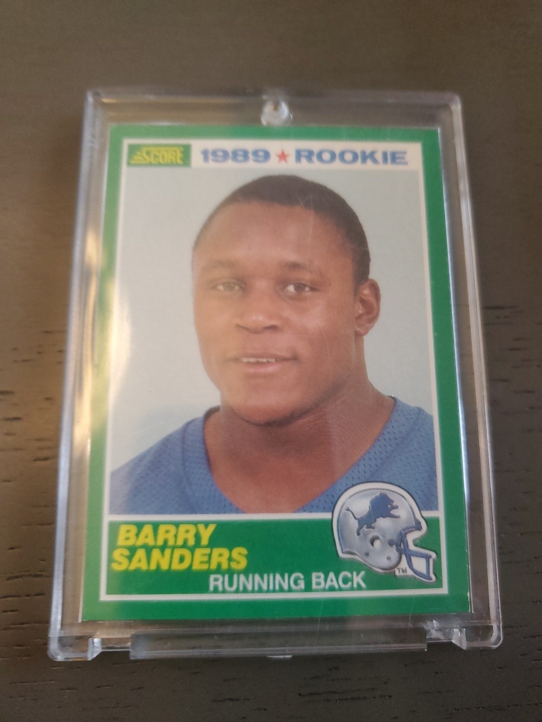 1989 Score - Barry Sanders #257 (RC)