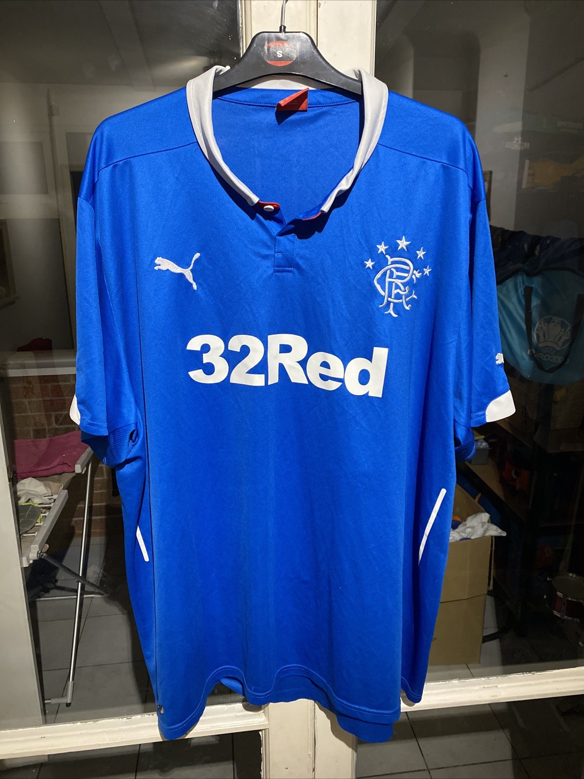 Glasgow Rangers Puma Home Football Shirt 14/15 Season, Size XXXXL