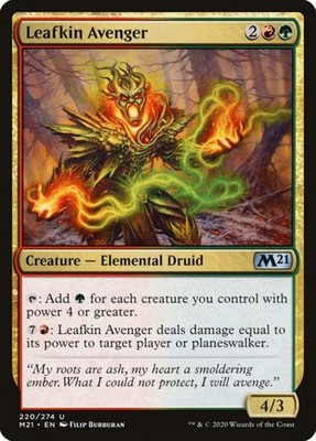 Leafkin Avenger (Core Set 2021 220) - Uncommon Magic: The Gathering Karte