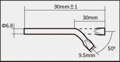 Pro'skit Spitze für SI-126B-80
