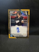 Rikuu Nishiduu 2024 1ST BOWMAN CHROME GOLD Refractor Autograph 47/50