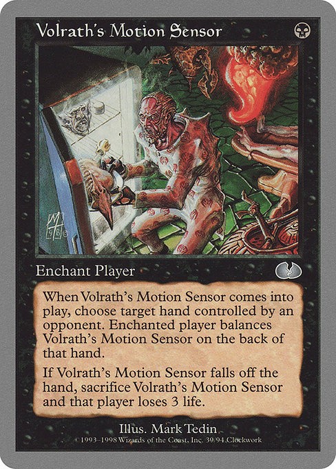 MTG Volrath's Motion Sensor UGL English NM