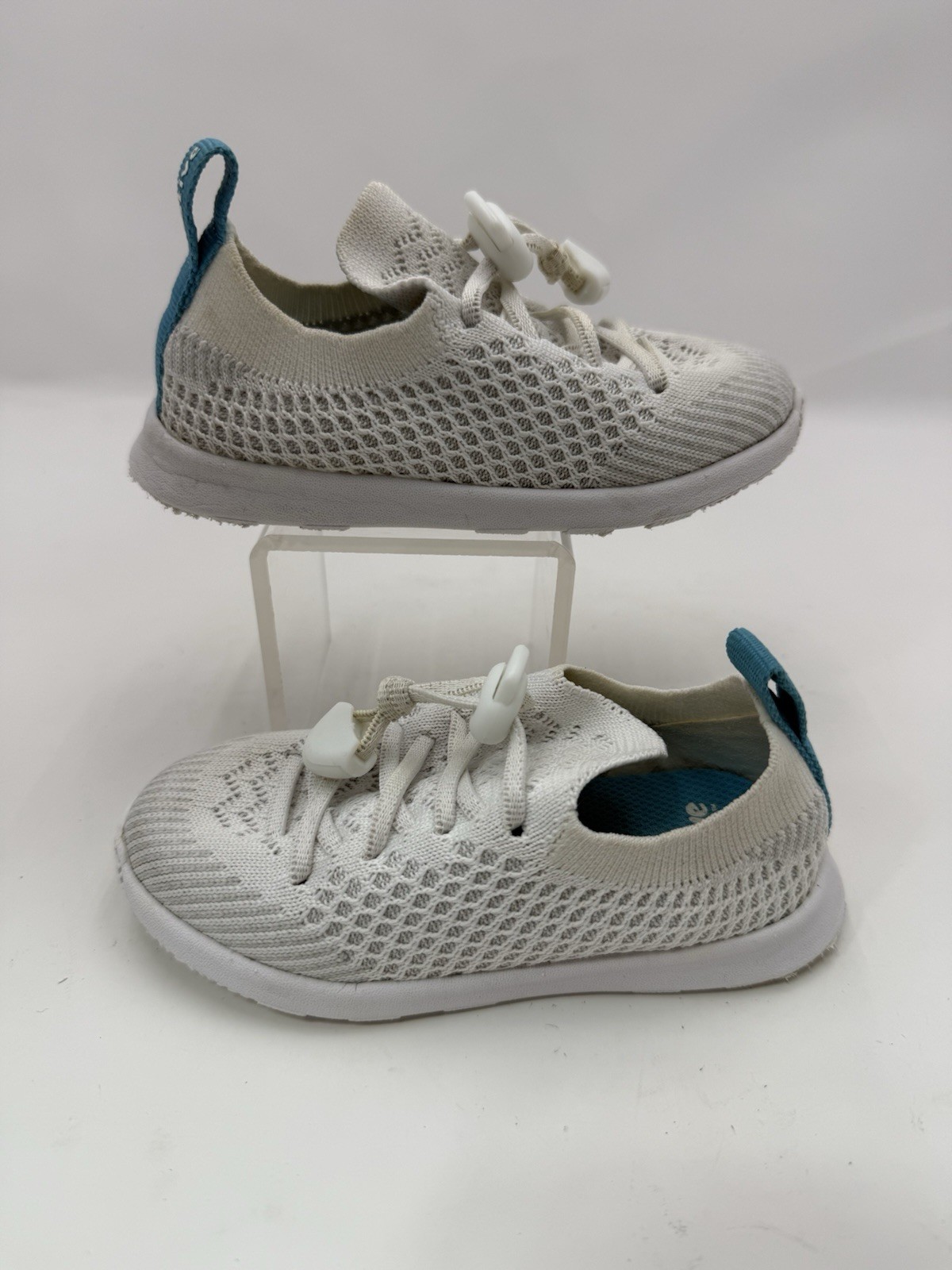 Jefferson 2.0 Knit Toddler Size C8 White Slip On Sneakers