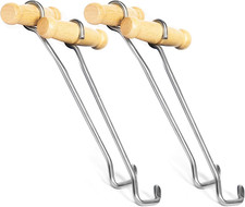 2 Pack Cowboy Boot Hooks - Boot Puller with Long Handles for Men and Women