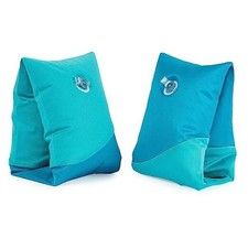 Soft Swimmies Toddler Floaties, Learn-to-Swim Inflatable Pool Floats  Blue