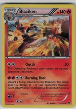 Blaziken 14/111 Holo Rare Holo XY - Furious Fists LP illus.PLANETA on eBay