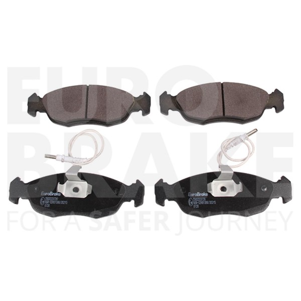 BremsbeläGe Bremsbelagsatz Scheibenbremse FüR Peugeot 306 Cabriolet 7D N3 N5 7E-image