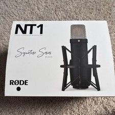 Rode NT1 Signature Series Studio Condenser Microphone black 