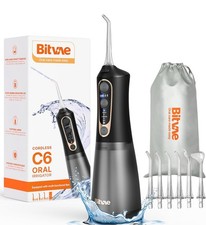 Bitvae C6 Water Flossers for Teeth - Cordless Water Dental Flosser Teeth NEW