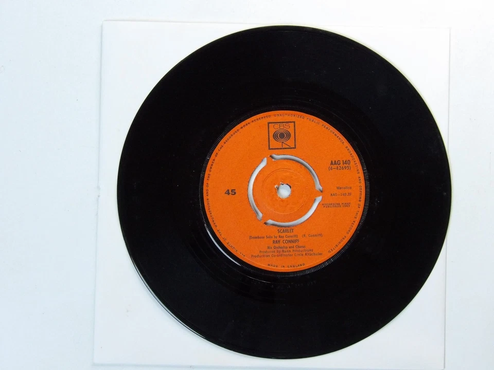 Ray Conniff (& His Orch. And Chorus):   Popsy 1963  7" - Image 3 of 3