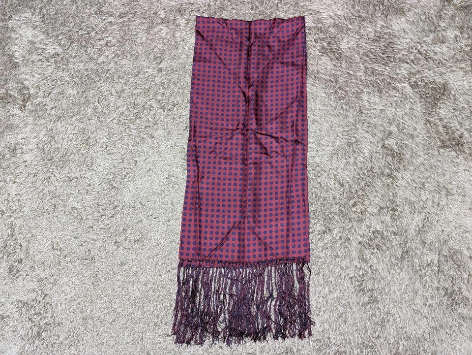 Dolce&Gabbana Mujer D&G Seda 100 Bufanda Lunares Casi Sin Usar Elegante Lujo Foto 2 de 4