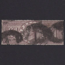 E29_31 GB QV 1884 £1 BROWN-LILAC SG185-K15 CB GU