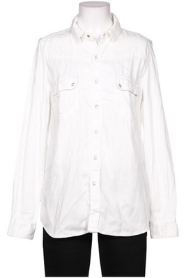 ba&sh Bluse Damen Oberteil Hemd Hemdbluse Gr. EU 32 Baumwolle Weiß #ys8sez3