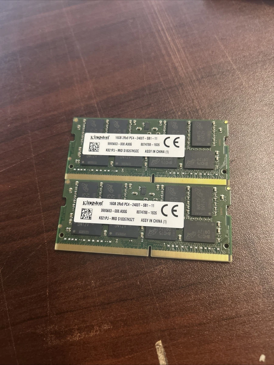 Kingston DDR4 SDRAM 32 GB Total Capacity Memory (RAM) for sale | eBay