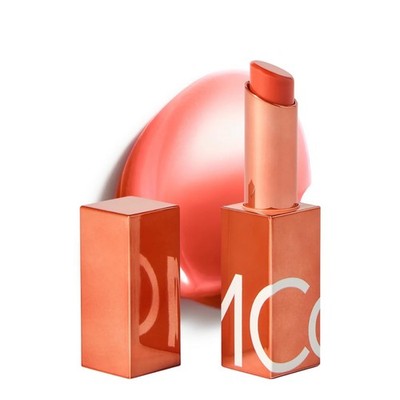 - Sheer Tint Lip Balm   Lava, Deep Peach Shade - Hydrating Gloss Balm with Jo...