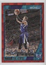 2016-17 Panini NBA Hoops Red Checkerboard /15 Marco Belinelli #198 0ac