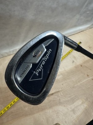 Pure Spin stainless steel golf iron