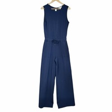 Spanx Air Essentials Sleeveless Wide Leg Jumpsuit Womens M Stretchy Soft Drapey