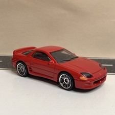 Diecast Toy Model 1990-99 Mitsubishi 3000GT Z16A GTO VR4 Sports Coupe Red 1:64