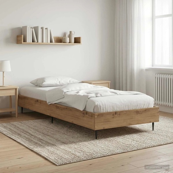 Bettrahmen Artisan-Eiche 80 X 200 Cm Holzwerkstoff-image