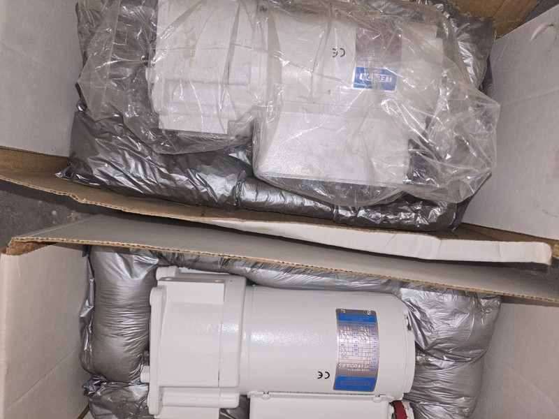 2) Leeson AC Gearmotor 90V DC Gear Motor Industrial Automation Motor