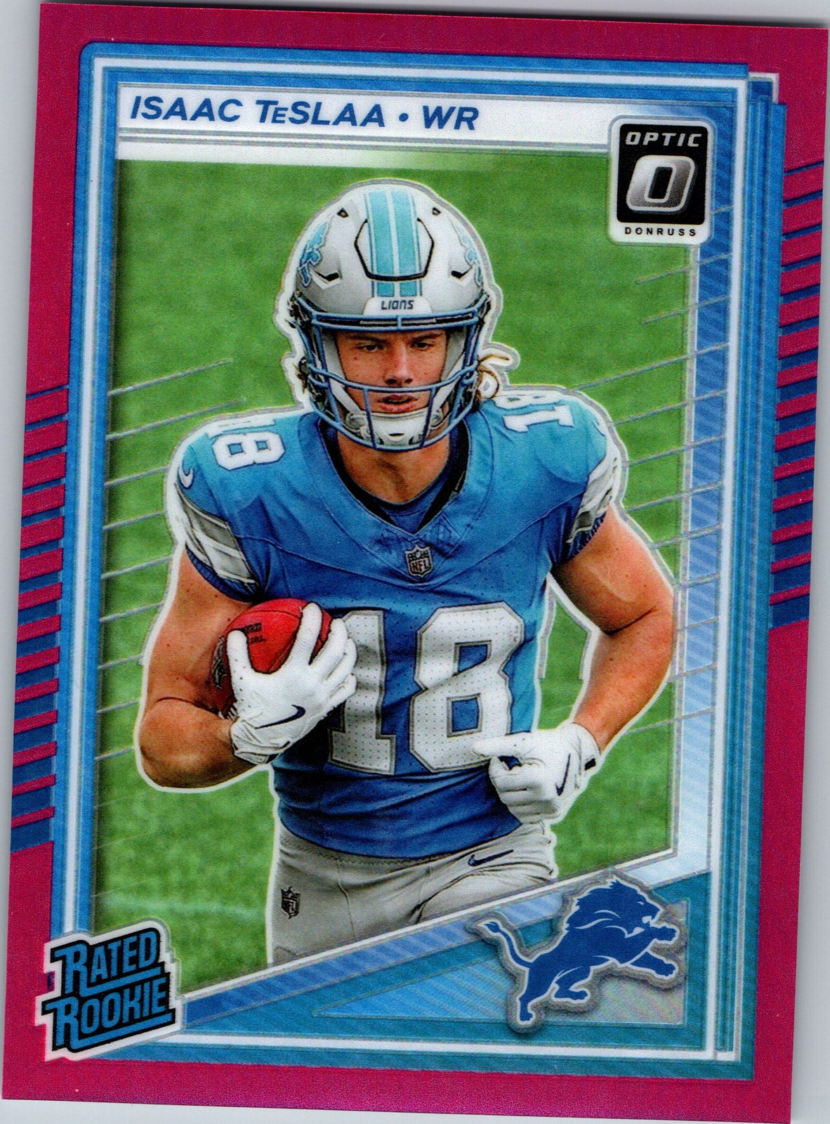 2025 Donruss Optic #219 Isaac TeSlaa Pink