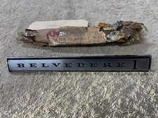 Mopar Nos Frt. Fender Emblem Belvedere I 67 Belvedere 1  2dr 4dr Swagon