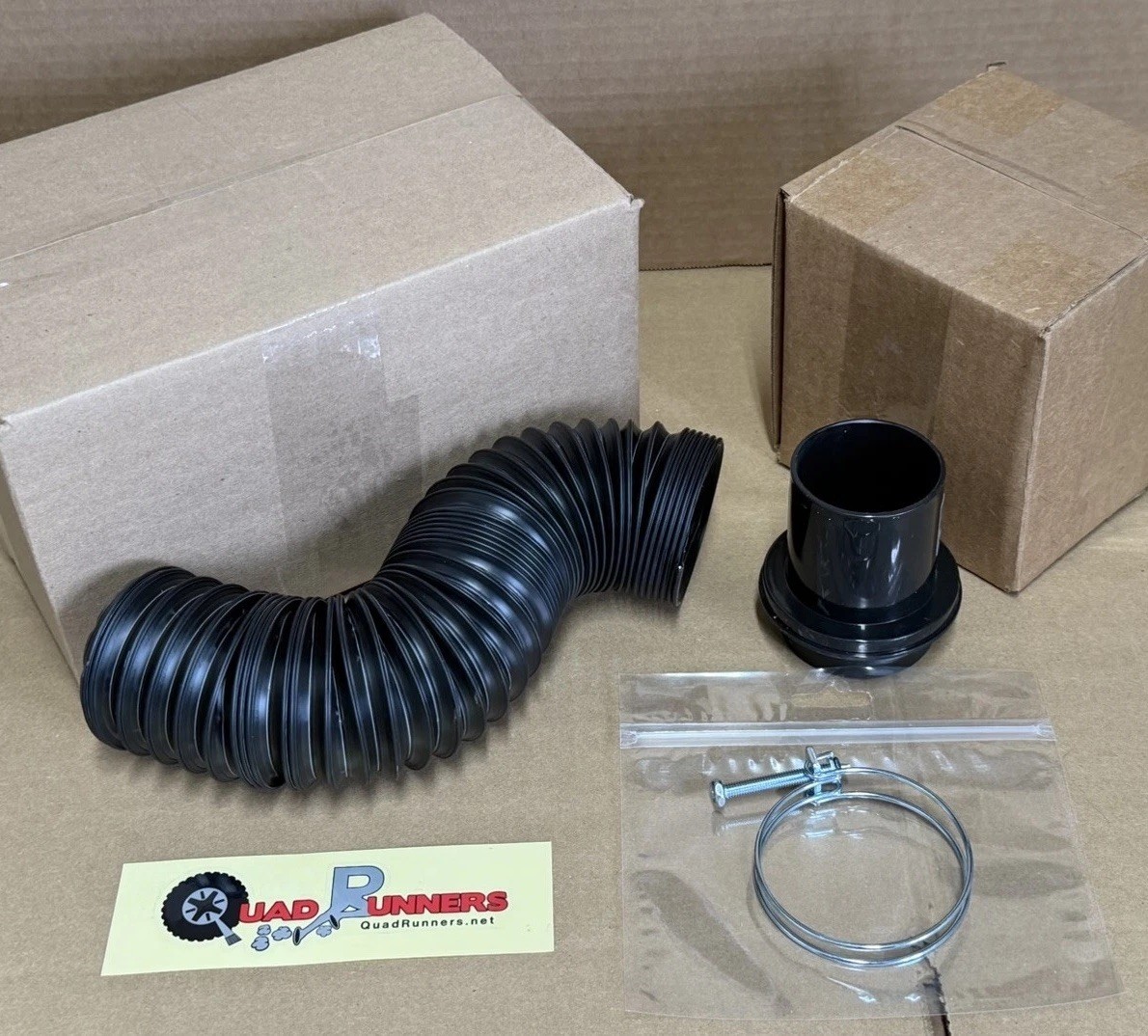 HONDA 400EX Air Box Snorkel Duct Breather Tube TRX400EX 400X 99-14